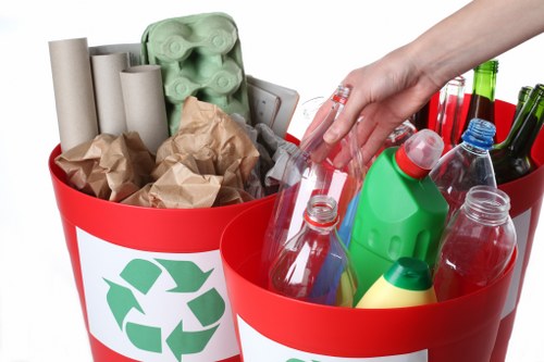 Environmental-friendly skip disposal at a Cranford site